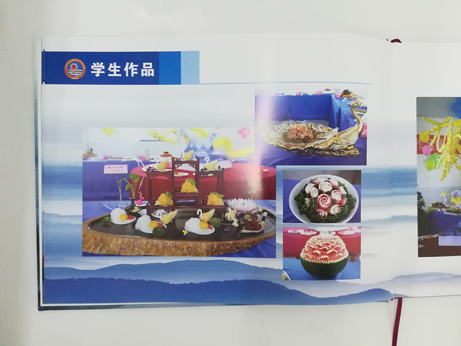 典藏學院畢業(yè)冊定制印刷內(nèi)頁優(yōu)秀學子作品