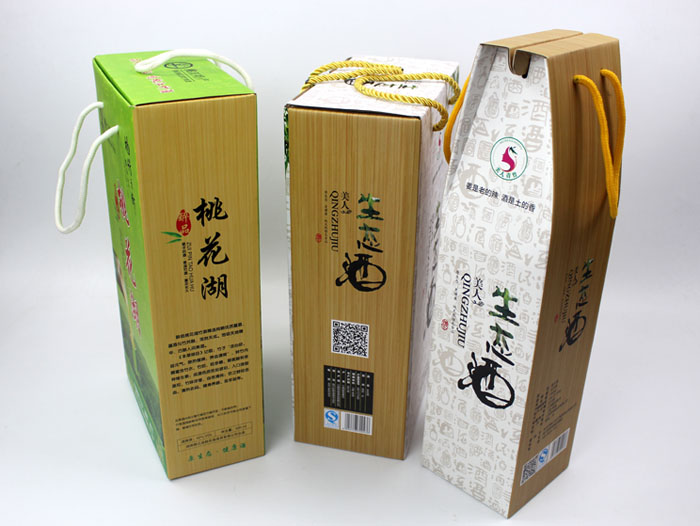 個(gè)性禮盒包裝讓“竹筒酒”身價(jià)倍增，長沙包裝印刷廠再為桃江特產(chǎn)定制包裝